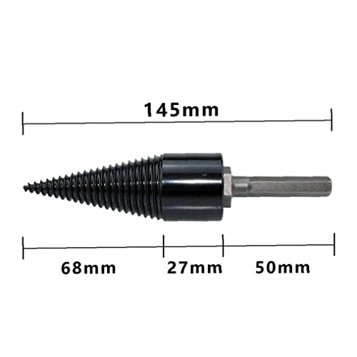 Wood Splitting Drill Bit - 1pc Alloy Steel 32mm