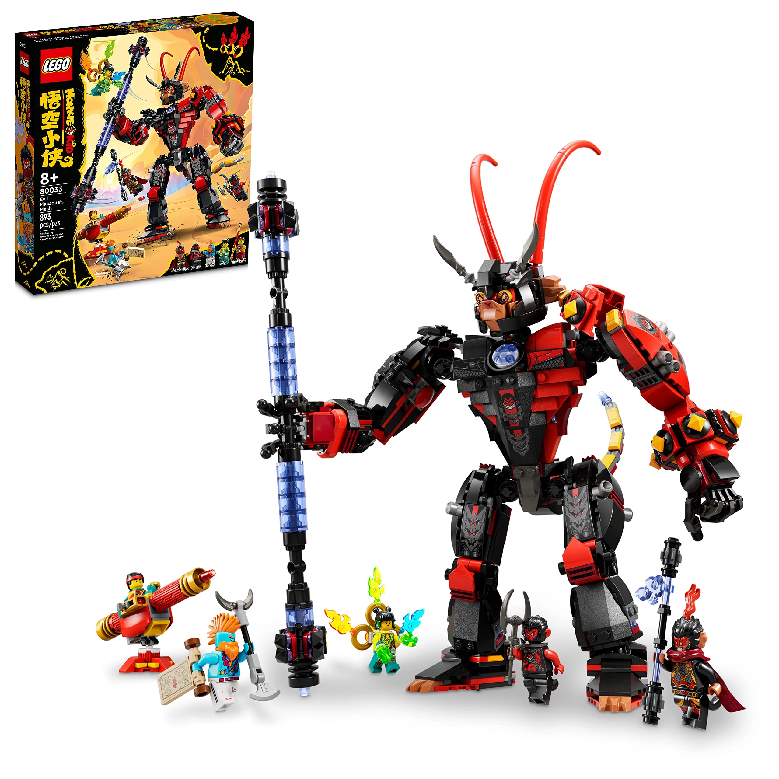 LEGO Monkie Kid Evil Macaque's Mech