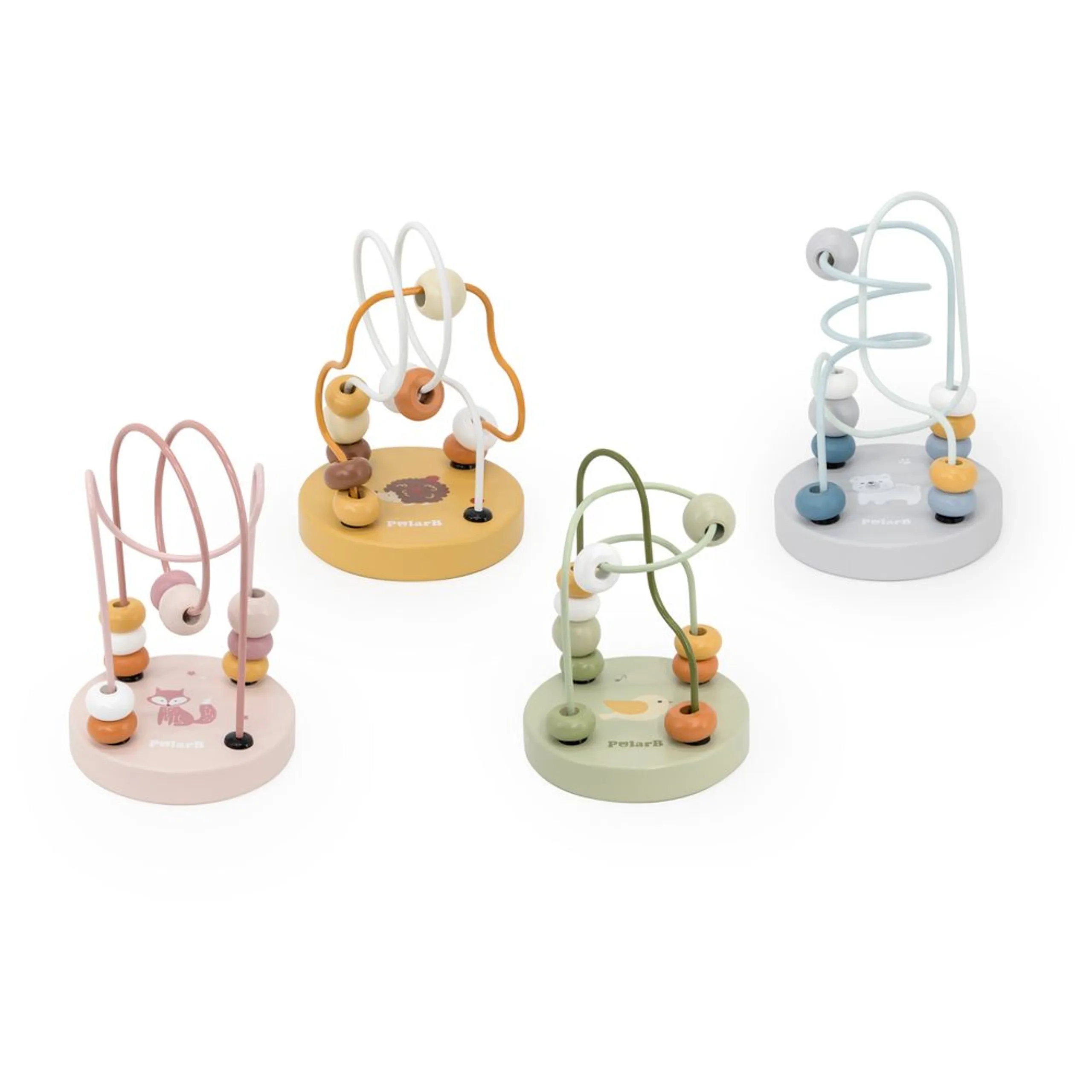 Wooden Bead Maze - 12 months+ 10 pieces