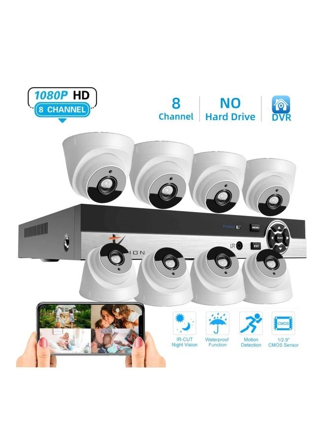 4CH-5MPDVR - 1TB 8 Channel