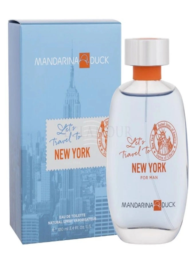 Mandarina Duck Let's Travel to New York Eau de Toilette 100ml