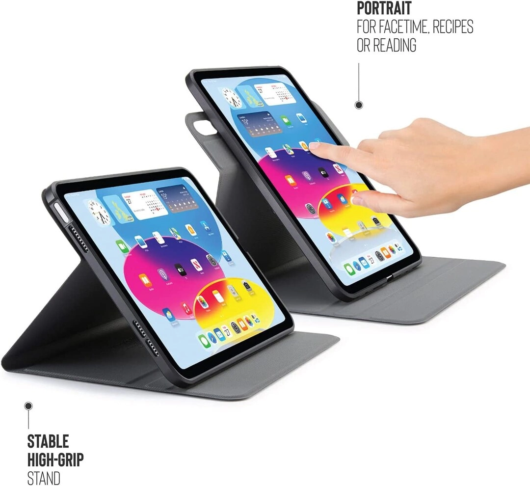 Rotating Folio Case with Multiple Viewing Angles for iPad 10.9-inch (10th Gen)
