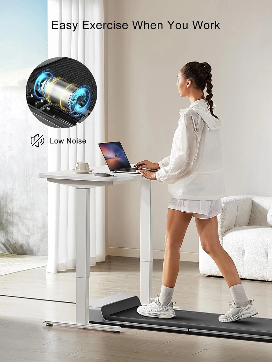 Foldable Walking Pad Treadmill