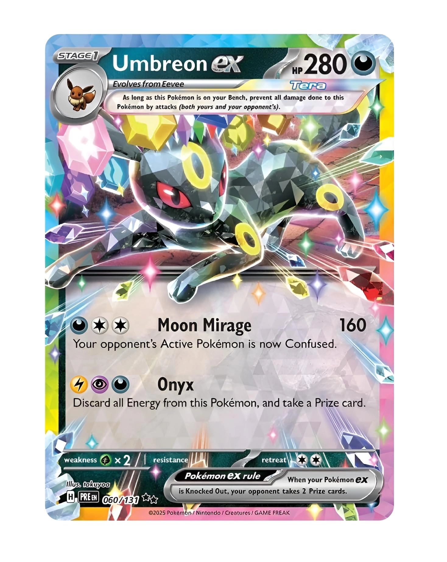 Pokémon Umbreon ex 060/131