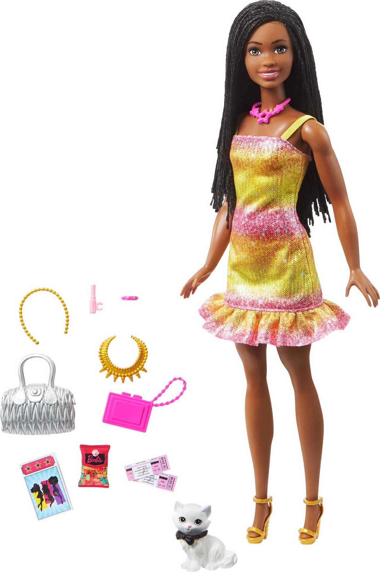 Barbie Brooklyn Doll + Pet - Ages 3+