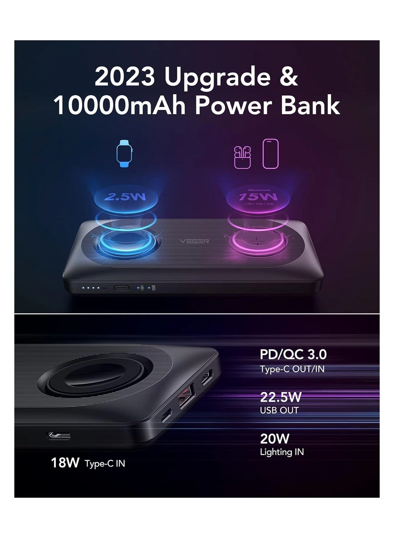 VP-1162S - 10000 mAh 25 W