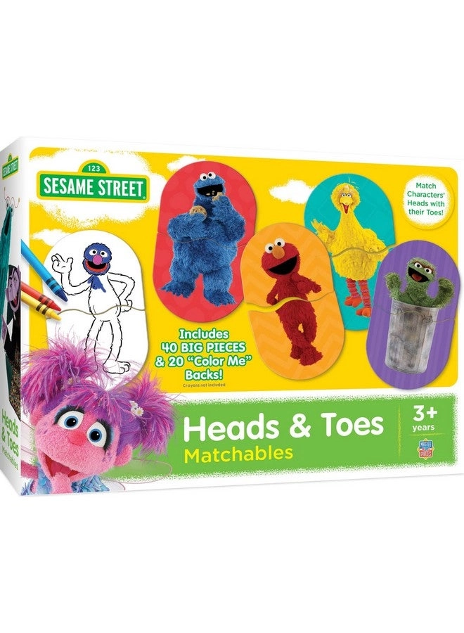 MasterPieces Sesame Street Heads & Toes Matching Game