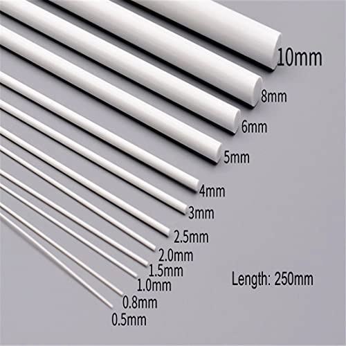 Round Bar Rods - ABS 5pcs