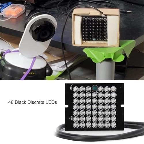 Infrared Camera Light Board - 48 LEDs 940nm