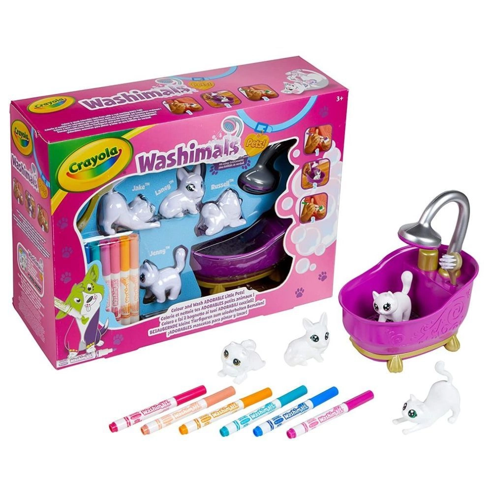 Crayola Scribble Scrubbie Pets Tub Play Set - 3+ years