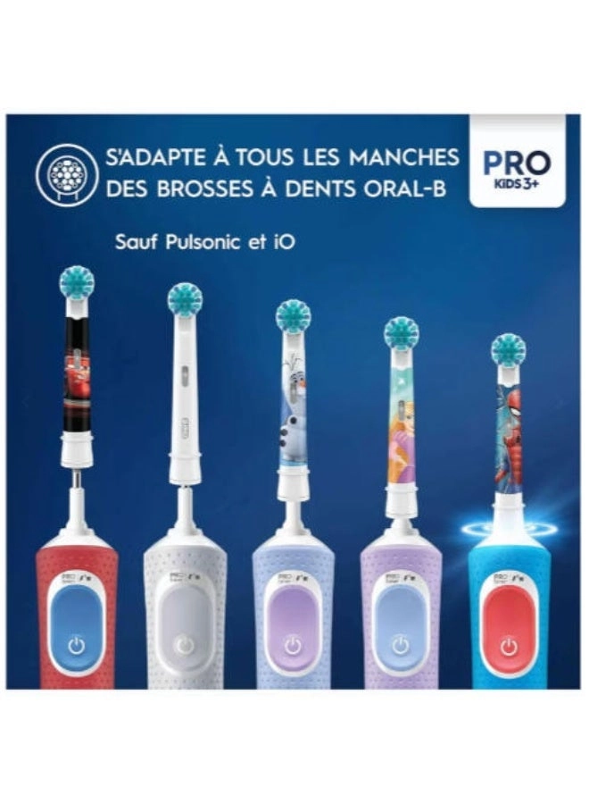 Pro Kids - Pack of 4 Extra Soft Bristles For Ages 3+