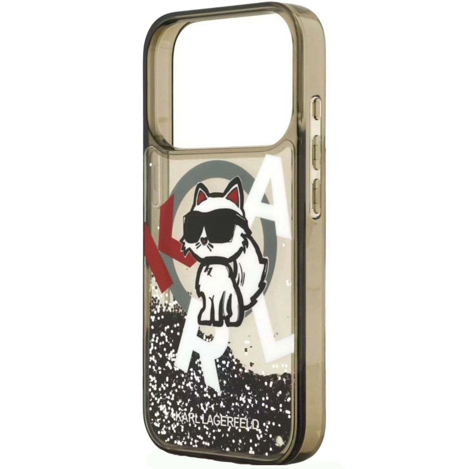 Karl Lagerfeld Liquid Glitter Case MagSafe for iPhone 17 Pro