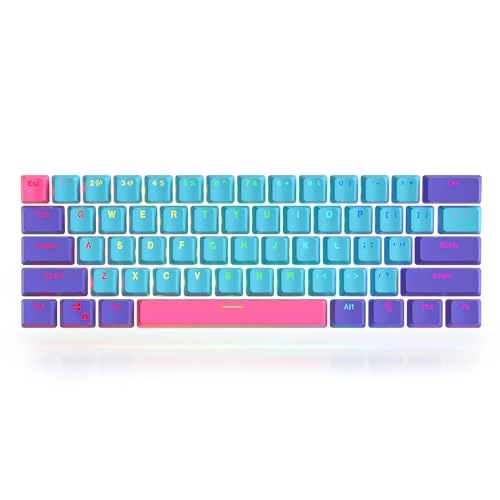 61 PBT Keycaps - ANSI