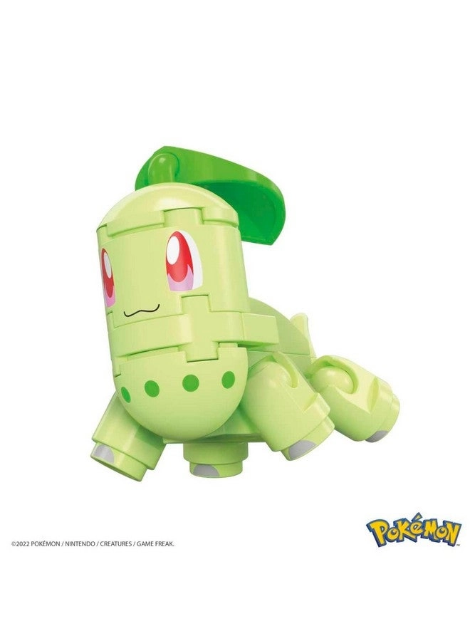 Pokemon Chikorita Building Set - 19 pcs Gift Set