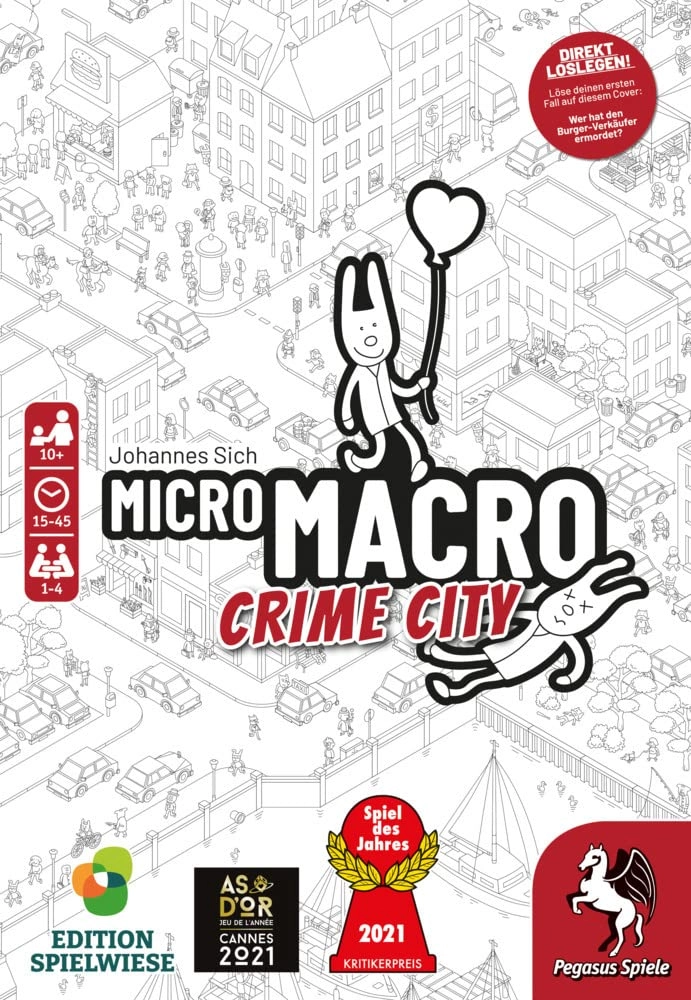 Pegasus MicroMacro: Crime City: Edition Spielwiese (German)