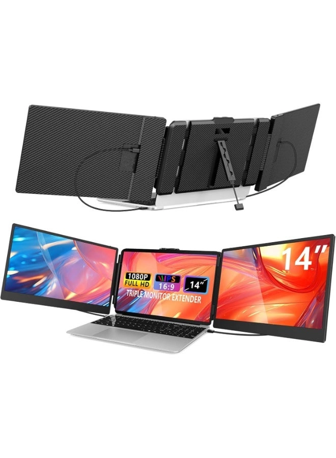 Alyashmac Portable Laptop Monitor - 14-inch Full HD