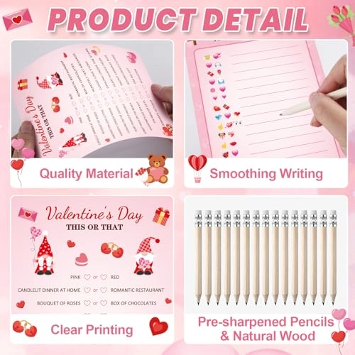 Valentine’s Day Party Games - 231Pcs 3 years and up