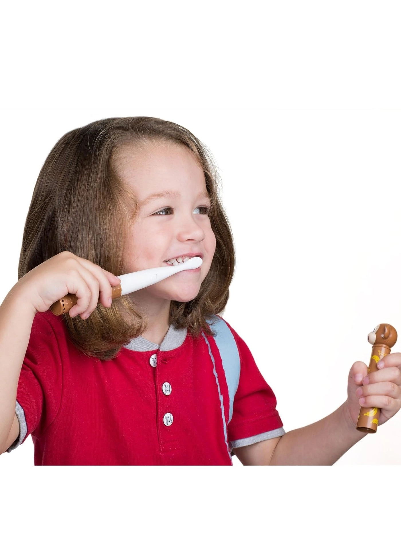 Electric Toothbrush - Animal Character Monkey