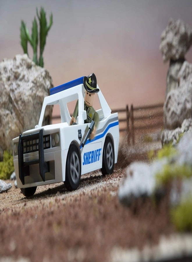Neighborhood of Robloxia Patrol Car Vehicle - Includes Exclusive Virtual Item