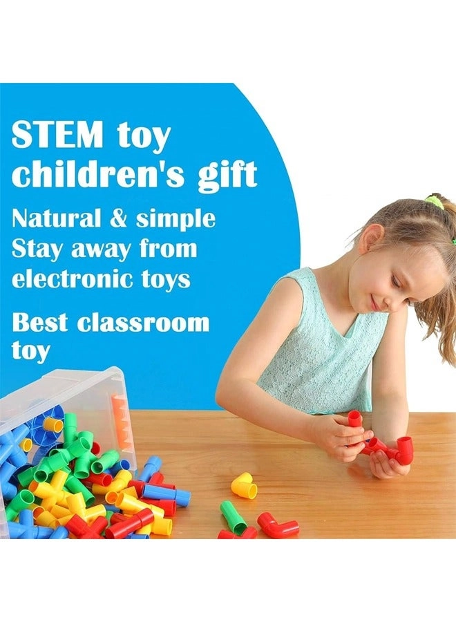 Pipe Building Blocks Set - 96 pcs