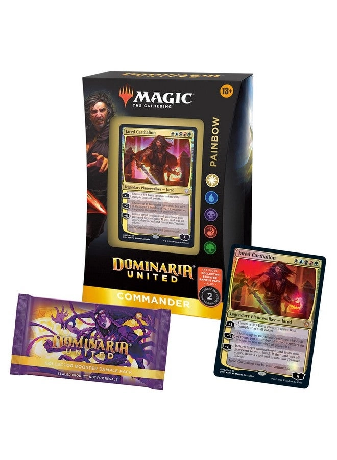 Dominaria United Commander Deck - 100 pcs + Collector Booster Sample Pack - 2 pcs