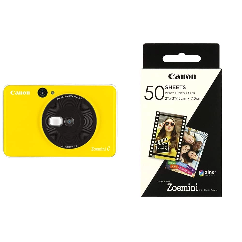 Canon Zoemini C - Bumblebee Yellow + 50 Sheets