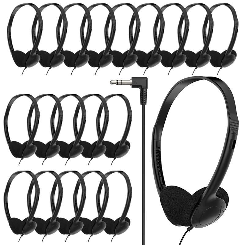 HOTKUDO 20pack-headphones Wired Headphone Pack