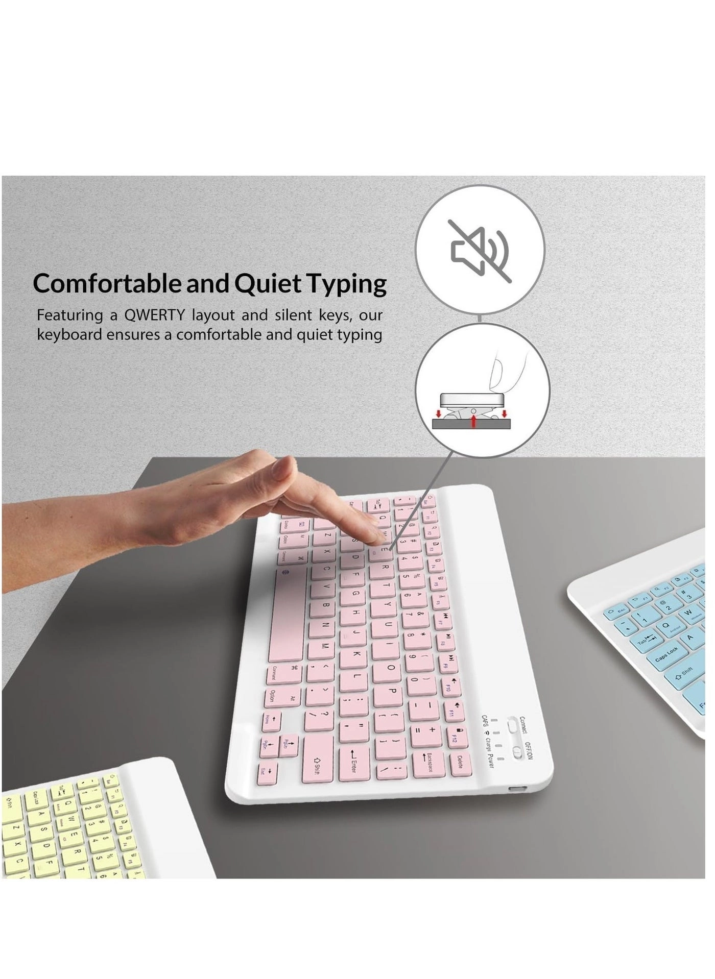 Bluetooth Keyboard and Mouse Combo