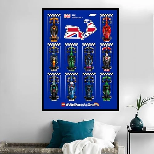 Display Wallboard Wall Mount for LEGO 77242 77243 77244 77245 77249 77250 77251 - 60X80cm