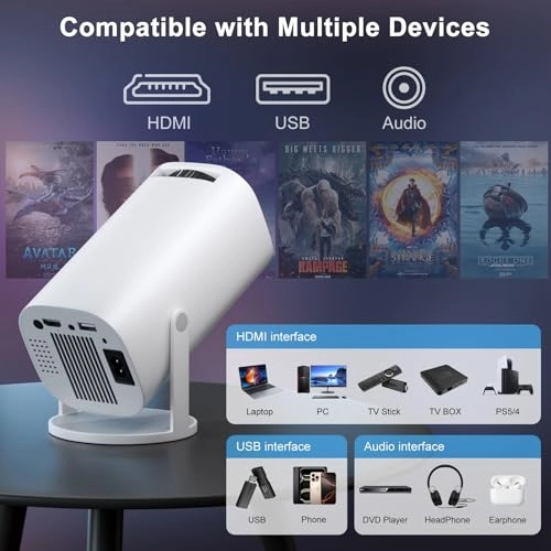 Mini Projector 200 ANSI lumens
