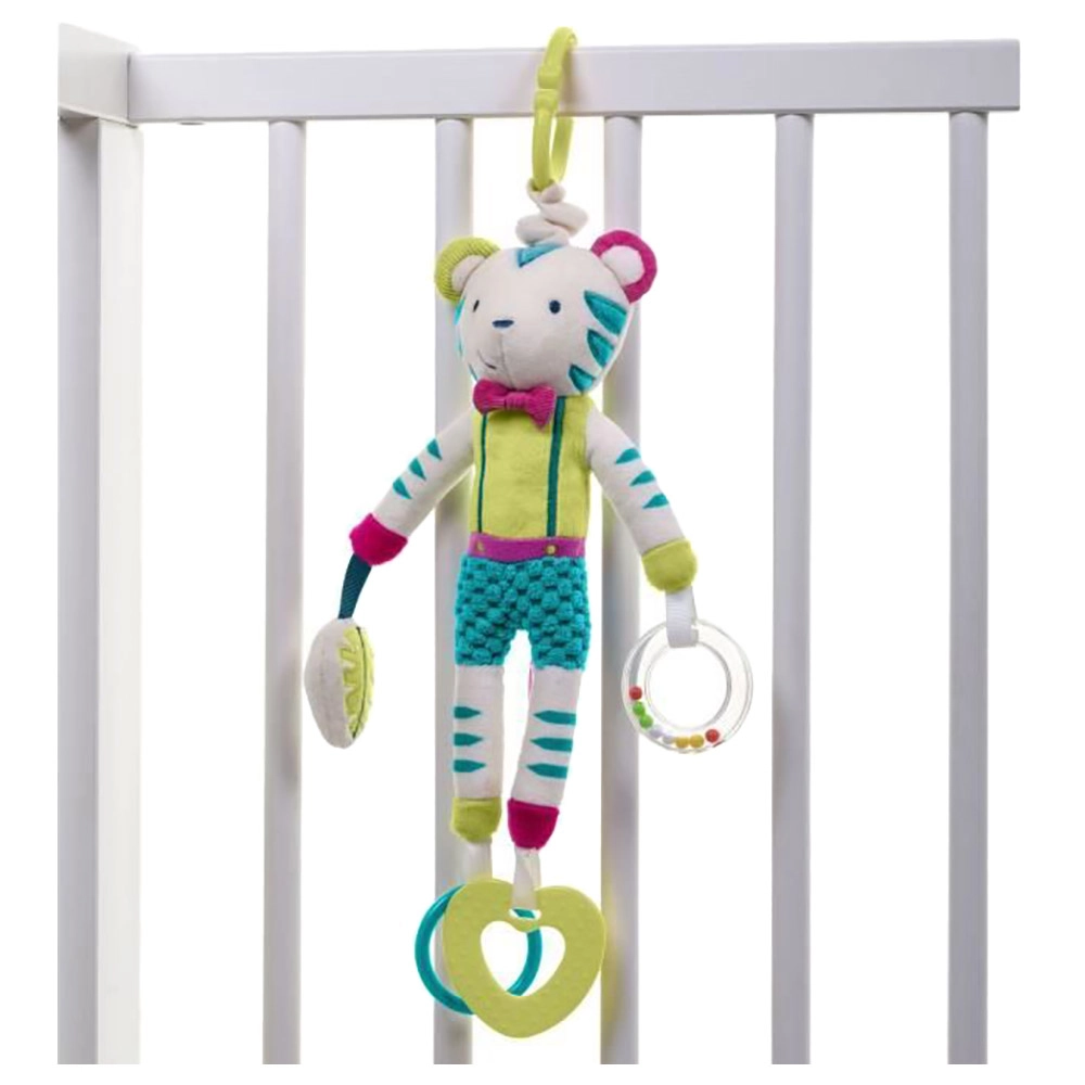 Toy Tiger Savannah Clip - 0 months