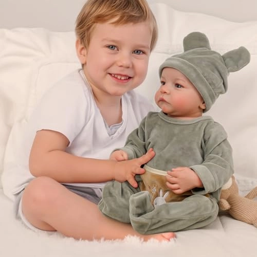 JIZHI Reborn Baby Doll - 18" Vinyl Ages 3+