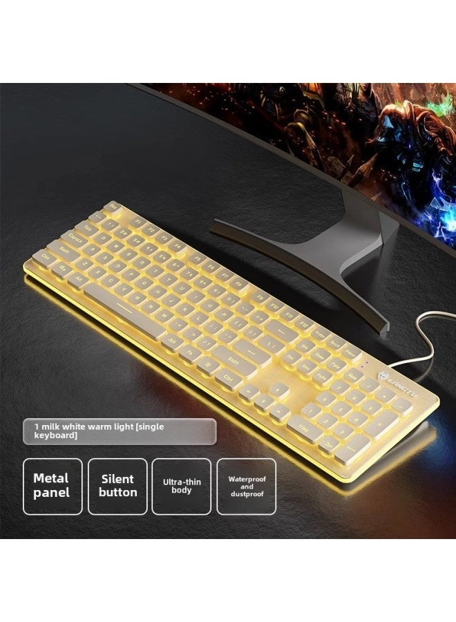 L1 Mechanical Feel Silent Keyboard - Wired/Wireless