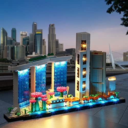 LED Light for LEGO 21057 Architecture Singapore