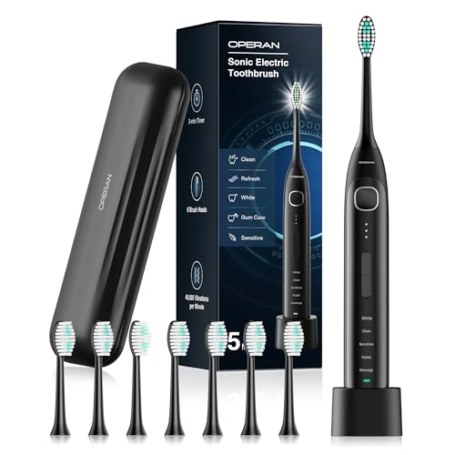 Electric Toothbrush - Rechargeable Sonic 5 Modes