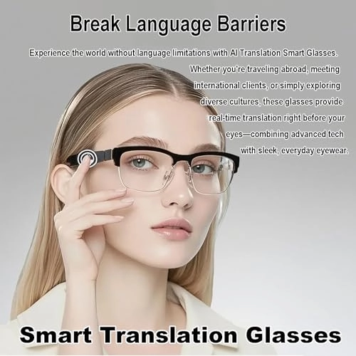 Smart Glasses - Bluetooth 5.4 IP5 Blue Light Blocking