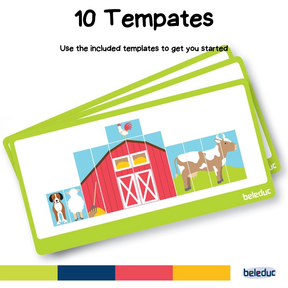 Wooden Block Puzzle - Farm - Suitable for 3 years and above