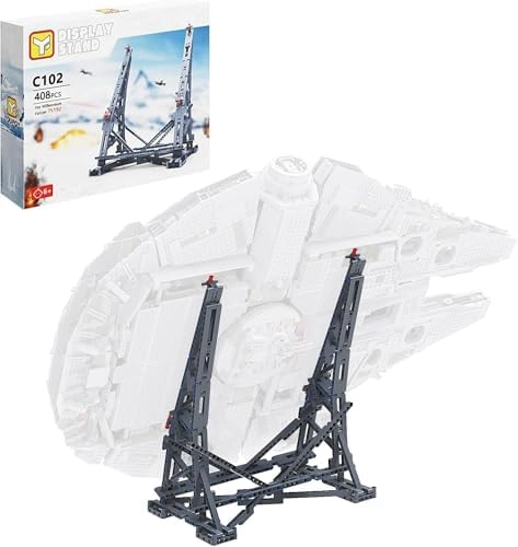 MZA STORES Millennium Falcon Vertical Display Stand - Starship Model Lego