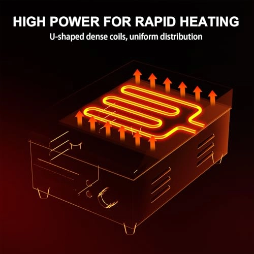 Electric Griddle - Stainless Steel 1700 watts