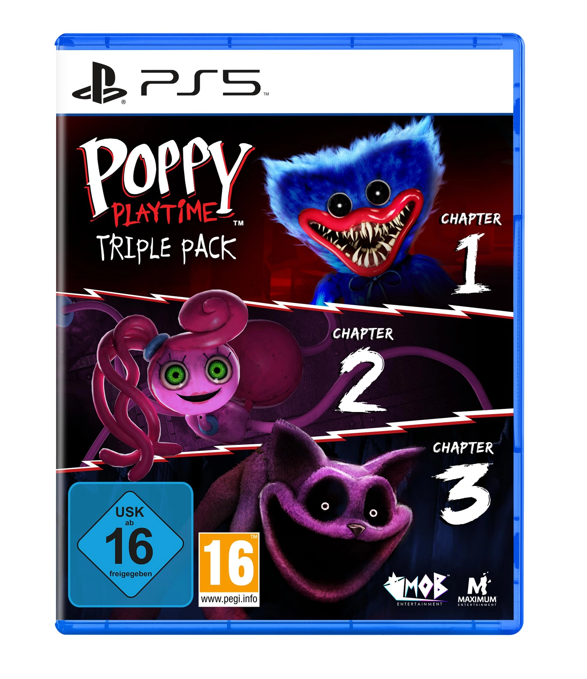 maximum entertainment uk limited Poppy Playtime Triple Pack - PlayStation 5