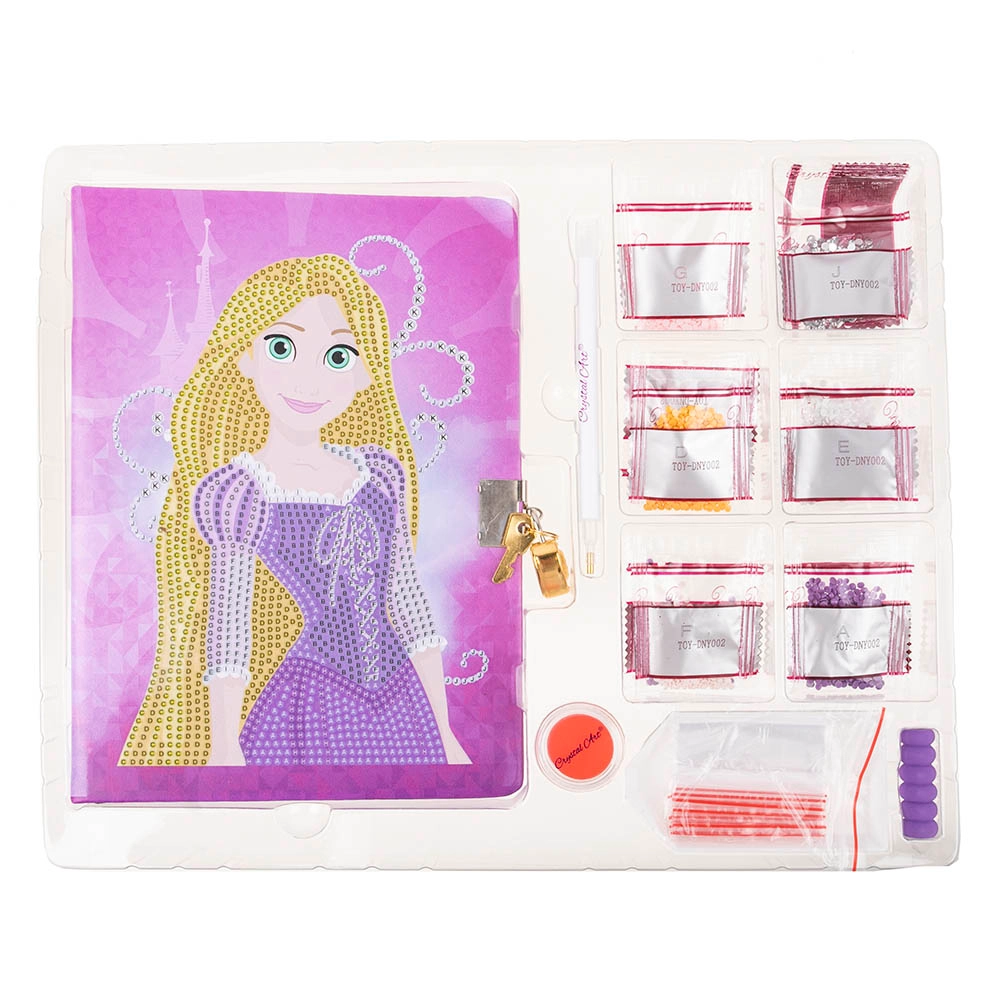 Crystal Art Secret Diary - Rapunzel