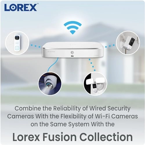 Outdoor Wi-Fi Security Camera 4K