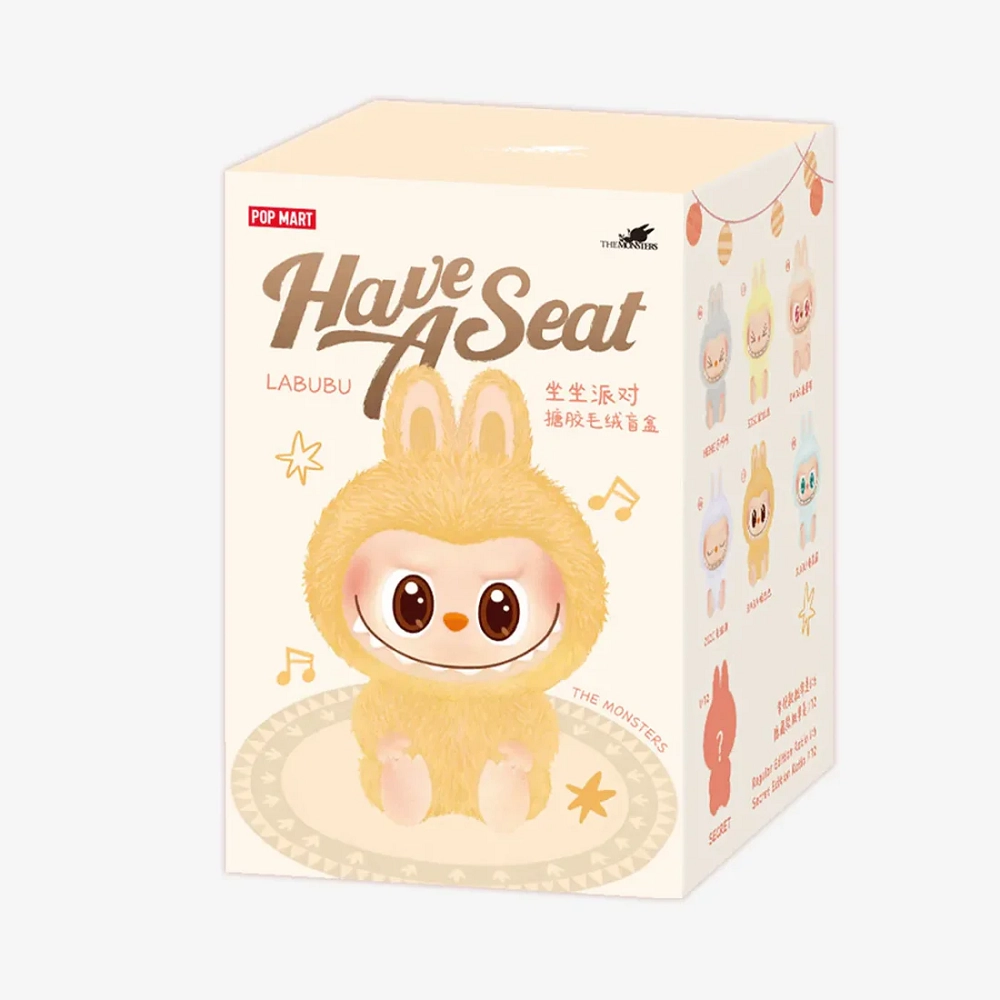 The Labubu Have a Seat - Blind Box 1 pc Assorted Ages 1+