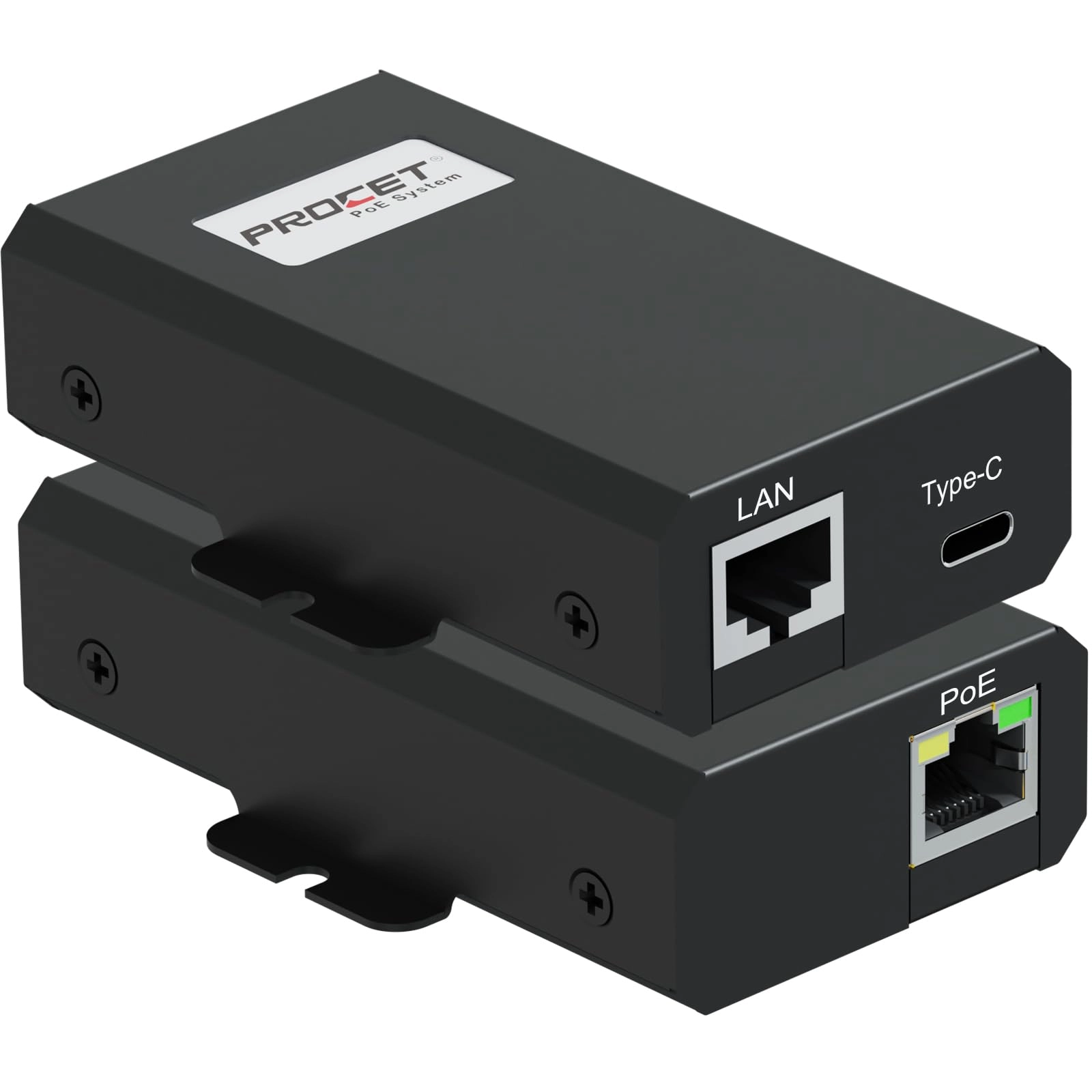 PROCET PoE System PT-PTC-BT - 44-57V 60W 1 IEEE802.3bt 10/100/1000Mbps