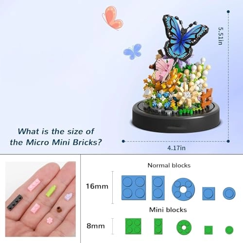 Bouquet Building Kit - 530 pcs