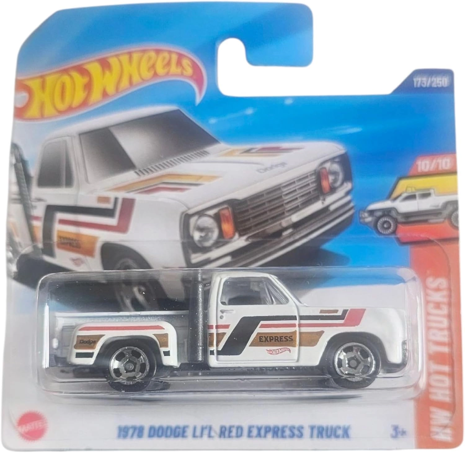 Mattel 1978 Dodge Lil Red Express Truck - 1:64 Scale 1