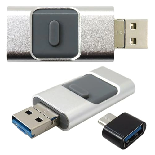 USB 3.0 Flash Drive - USB/Lightning/Type C 64GB