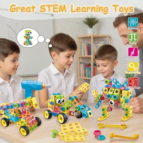 Building Blocks STEM Toys - 199 pcs
