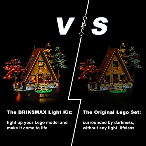 Led Lighting Kit for A-Frame Cabin (LEGO-21338)