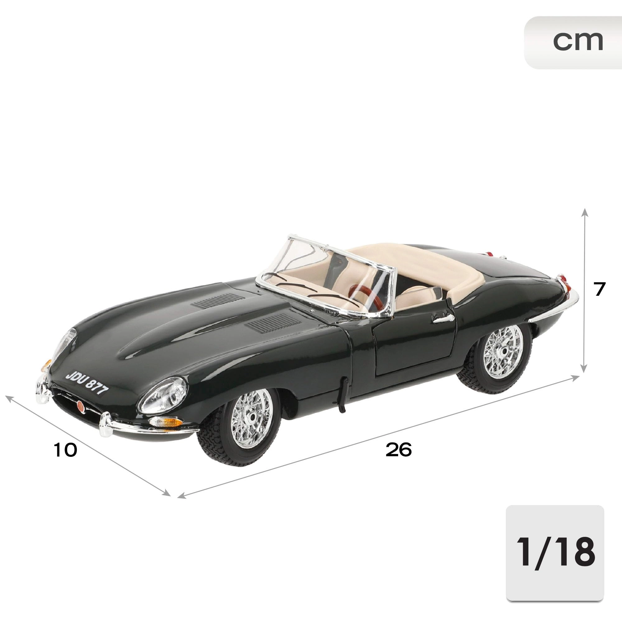 Jaguar E Type 1961 - 1:18